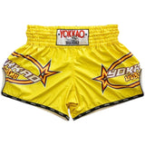 YOKKAO VERTICAL CARBONFIT MUAY THAI MMA BOXING Shorts S-XXL Yellow