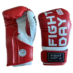 Fight Day Mexico MUAY THAI BOXING GLOVES Microfiber 8-14 oz Red White