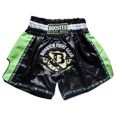 Booster TBT Pro Muay Thai Boxing Shorts S-XXXL Black Green