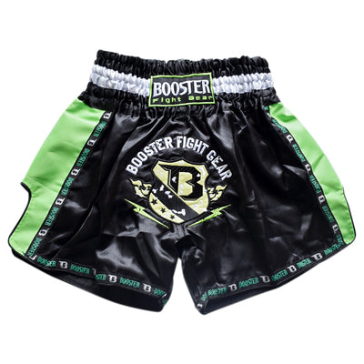 booster thai boxing Booster TBT Pro Muay Thai Boxing Shorts S-XXXL Black Green M / Black Green