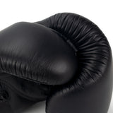 Top King TKBGSV MUAY THAI BOXING GLOVES Cowhide Leather 8-16 oz Black