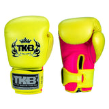 Top King TKBGDL Double Lock MUAY THAI BOXING GLOVES Cowhide Leather 8-14 oz 4 Colours