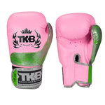 Top King TKBGPW MUAY THAI BOXING GLOVES Cowhide Leather 8-14 oz 6 Colours Pink Series