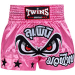 Twins Special - 138 MUAY THAI MMA BOXING Shorts XS-XXL 2 Colours Pink / Black