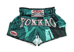 YOKKAO URBAN CARBONFIT MUAY THAI MMA BOXING Shorts S-XXL Green