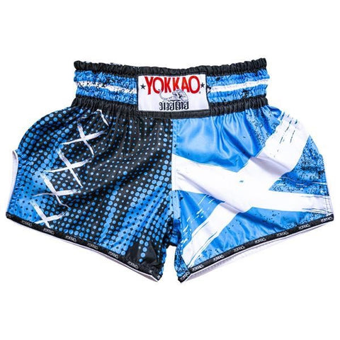 YOKKAO SCOTTISH FLAG CARBONFIT MUAY THAI MMA BOXING Shorts S-XXL