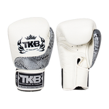 Top King TKBGPW MUAY THAI BOXING GLOVES Cowhide Leather 8-14 oz 3 Colours White Series