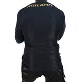 FAIRTEX 'NINLAPAT' BLACK RASH GUARD LONG SLEEVES RG6 Size S-XL