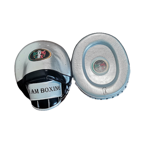 NO BOXING NO LIFE I am Boxing Deluxe MUAY THAI BOXING MMA PUNCHING FOCUS MITTS PADS 2 Colours