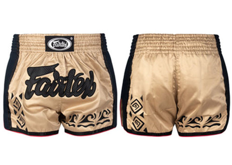 Fairtex MUAY THAI BOXING Shorts XS-XXL Brown BS1713