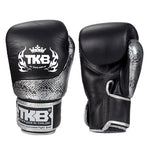 Top King TKBGPW MUAY THAI BOXING GLOVES Cowhide Leather 8-14 oz 5 Colours Black Series