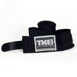 TOP KING TKHW 2 MUAY THAI BOXING HANDWRAPS WITH KNUCKLE SHIELDS COTTON ELASTIC 3.5 m 3 Colours