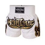 Top King TKTBS-228 Muay Thai Boxing Shorts S-XL White