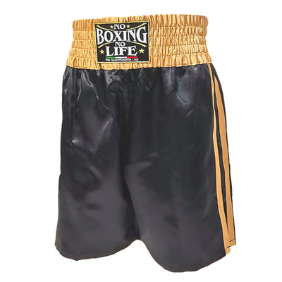 No Boxing No Life BOXING Shorts Trunks S-XXL Black Gold