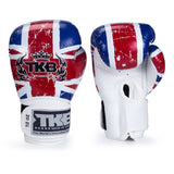 Top King TKBGFV UK Flag MUAY THAI BOXING GLOVES Cowhide Leather 8-16 oz