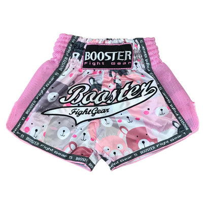 Booster TBT Pro Muay Thai Boxing Shorts Kids S-XL Pink