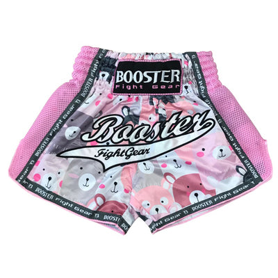 Booster TBT Pro Muay Thai Boxing Shorts Kids S-XL Pink M / Pink