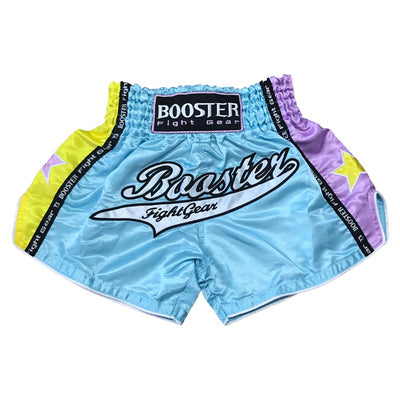 booster fight gear shorts Booster TBT Pro Muay Thai Boxing Shorts Kids S-XL Sky Blue M / Sky Blue