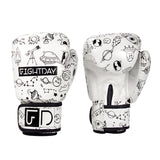 Fight Day FDC02 MUAY THAI BOXING GLOVES Microfiber 8-12 oz