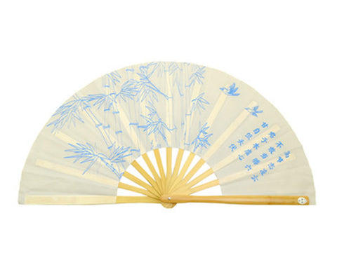 Tai Chi / Kung Fu / Martial Art Combat Performing Left / Right Hand Bamboo Fan 33 cm -MAF018