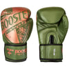 BOOSTER PRO SHIELD 3 MUAY THAI BOXING GLOVES Cowhide Thai Leather 8-16 oz Green