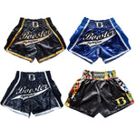Booster TBT Pro 4 Muay Thai Boxing Shorts S-XXXL Black Gold