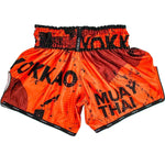YOKKAO URBAN CARBONFIT MUAY THAI MMA BOXING Shorts S-XXL Orange