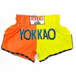 YOKKAO DOUBLE IMPACT CARBONFIT MUAY THAI MMA BOXING Shorts S-XXL