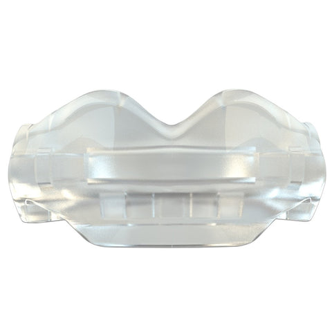SAFEJAWZ ORTHO SERIES SELF-FIT 'CLEAR' SPORTS MUAY THAI BOXING MMA MOUTHGUARD FOR BRACES Size Free