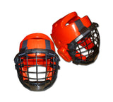 Steel Metal Full Face Cage Shield For Martial Arts / Taekwondo / MMA / JKD / Wing Tsun Dipped Foam Headgear Guard Protector