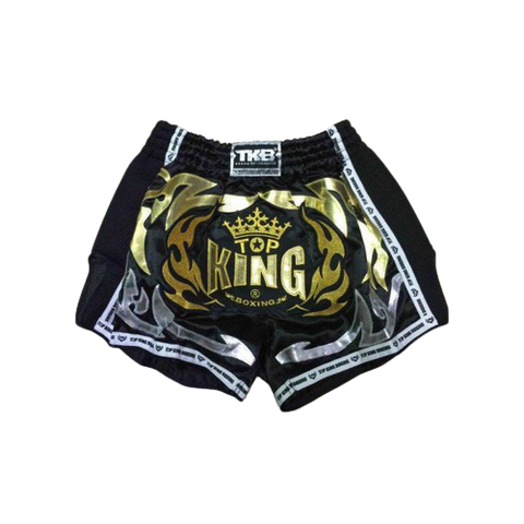 Top king Muay Thai Boxing Shorts S-XL 2 Colours Black / Camo