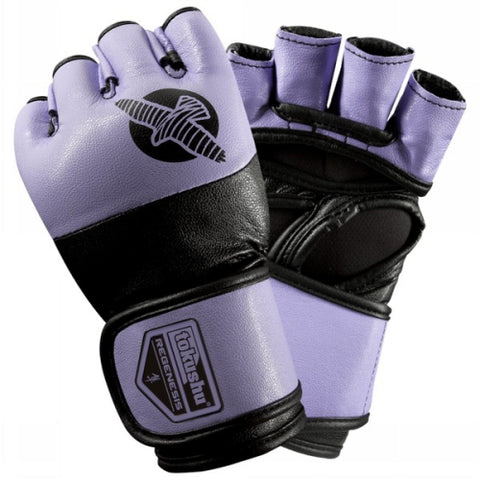 HAYABUSA Tokushu Regenesis 4oz Hybrid MMA MUAY THAI BOXING GLOVES Size S-XL Black Purple