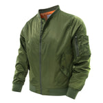 Men's MA 1 Army Air Force Military Pilots Jacket Black / Navy / Green Size Available L - XXXXL