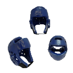 Martial Arts Taekwondo / MMA / JKD / Wing Tsun Dipped Foam Headgear Guard Protector with Metal Full Face Cage Shield Size  L-XL 2 Colours