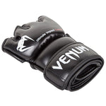 Venum 0123 Impact MMA MUAY THAI BOXING SPARRING GLOVES Skintex Leather Size S / M / L-XL Black