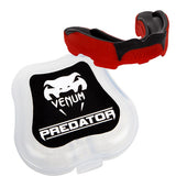 VENUM-02574 PREDATOR SPORTS MUAY THAI BOXING MMA MOUTHGUARD Senior Age 11+ Red Black