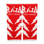 RAJA RAG-6 MUAY THAI  BOXING MMA ANKLE SUPPORT GUARD SIZE FREE Red