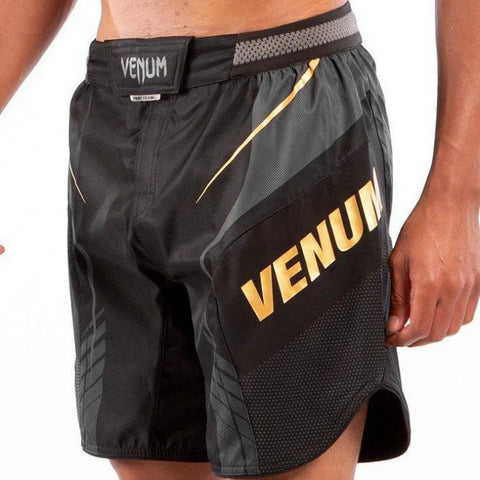 Venum-04285-126 Athletics MMA Fight Shorts XXS-XXL Black Gold
