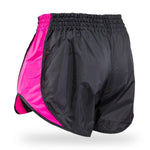 Booster Retro Hybrid Muay Thai Boxing Shorts S-XXXL Black Pink