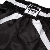 VENUM ELITE BOXING Shorts Trunks XS-XXL BLACK-WHITE Venum-03114-108