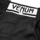 VENUM ELITE BOXING Shorts Trunks XXS-XXL BLACK/WHITE VENUM-03452-108