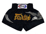Fairtex MUAY THAI BOXING Shorts XS-XXL Black BS0657