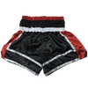 DANGER EQUIPMENT 1436 MUAY THAI BOXING Shorts XS-XXL BLACK/RED