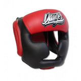 DANGER EQUIPMENT DEHGE-020 MUAY THAI BOXING MMA SPARRING PRO HEADGEAR HEAD GUARD PROTECTOR Leather XS-XL Black