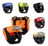 DANGER EQUIPMENT DEHGE-020 MUAY THAI BOXING MMA SPARRING PRO HEADGEAR HEAD GUARD PROTECTOR XS-XL 6 Colours