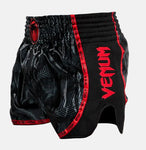 VENUM-04699-100 PHANTOM MUAY THAI BOXING Shorts XS-XXL Black Red