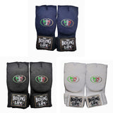 NO BOXING NO LIFE MUAY THAI BOXING QUICK GEL GLOVES HANDWRAPS S-M 3 Colours