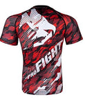 VENUM-03138 TECMO MMA Muay Thai Boxing Rashguard Compression T-shirt - SHORT SLEEVES XS-XXL 2 Colours