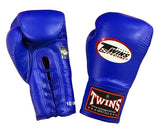 Twins Special professional competitions MUAY THAI BOXING GLOVES LACES UP Leather 6 oz Junior BGLL-1 6 Colour