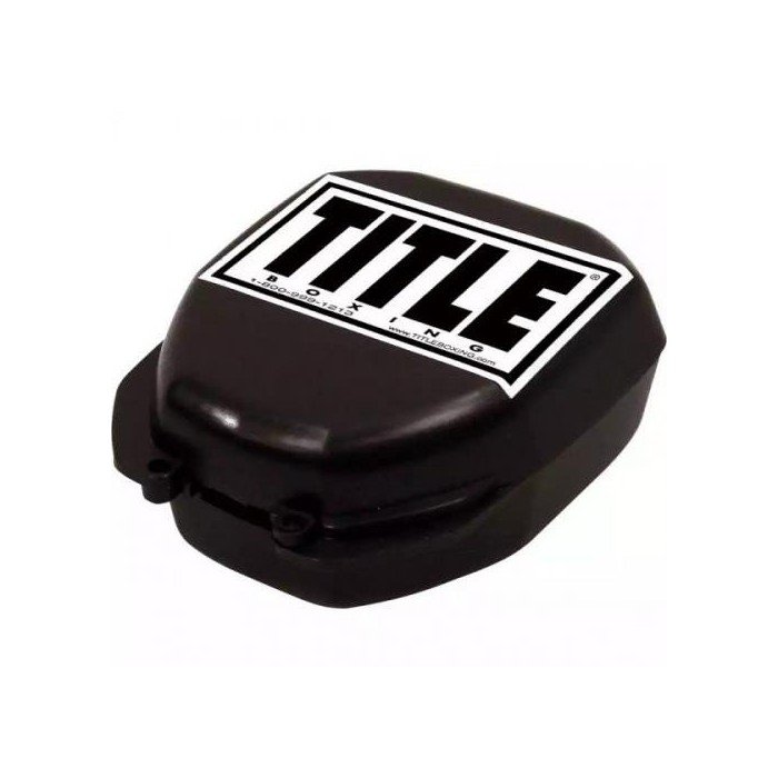 TITLE MOUTHGUARD CASE (MPC) Black AAGsport